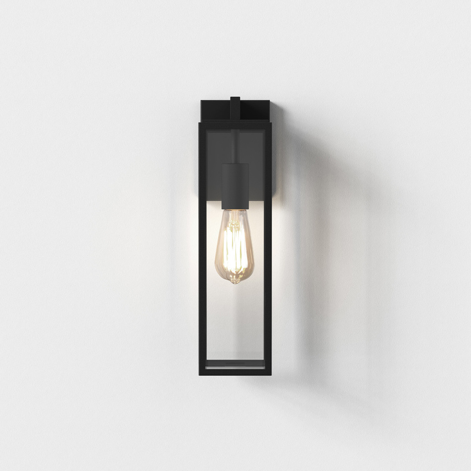 Harvard Lantern Vägglampa Textured Black