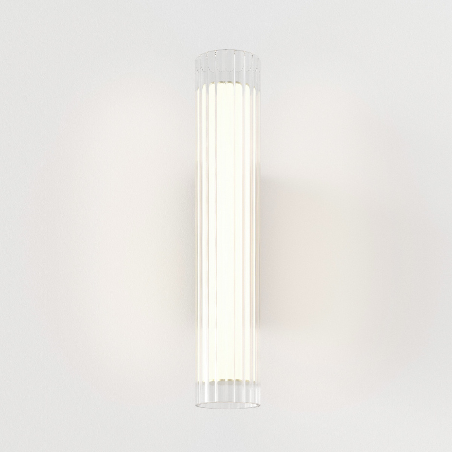 io 420 LED Vägglampa Matt Gold IP44