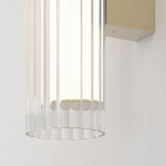 io 420 LED Vägglampa Matt Gold IP44 io 420 LED Vägglampa Matt Gold IP44