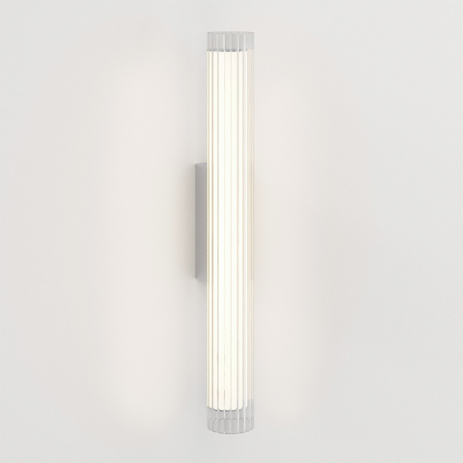 io 665 LED Vägglampa Polished Chrome IP44