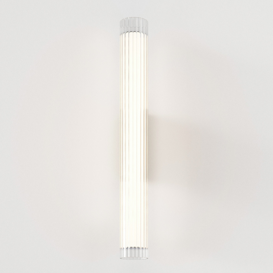 io 665 LED Vägglampa Polished Chrome IP44