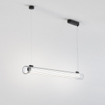 io 1000 LED Pendel Matt Black io 1000 LED Pendel Matt Black