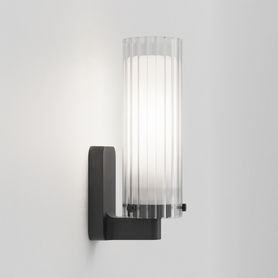 Ottavino Vägglampa Matt Black IP44