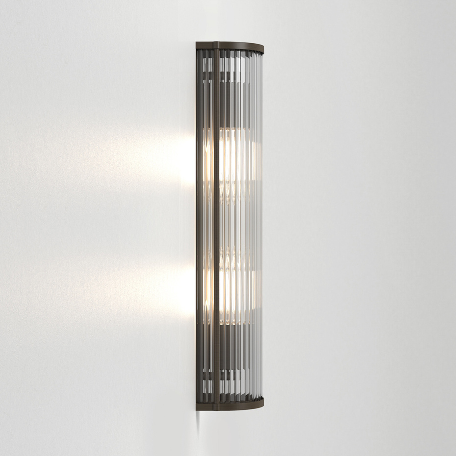 Avignon Round 525 Vägglampa Bronze