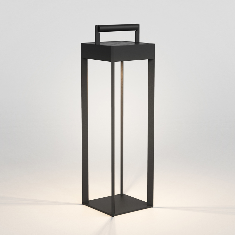 Kuro 450 Portable Solcellslampa Textured Black