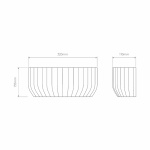 Blend Vägglampa Plaster Blend Vägglampa Plaster