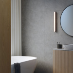 Atticus 600 LED Vägglampa Matt Black IP44 Atticus 600 LED Vägglampa Matt Black IP44