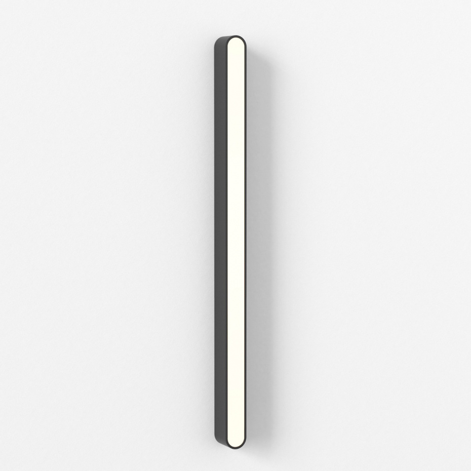 Atticus 900 LED Vägglampa Matt Black IP44