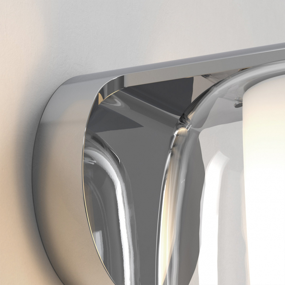 Aquina Vägglampa Polished Chrome IP44