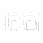 Aquina Vägglampa Matt Black IP44 Aquina Vägglampa Matt Black IP44