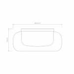 Aquina 360 Plafond Polished Chrome IP44 Aquina 360 Plafond Polished Chrome IP44