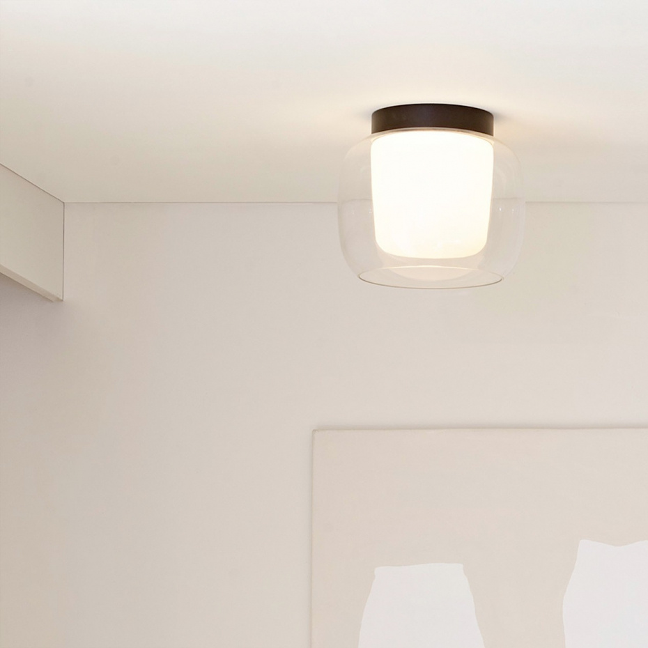 Aquina 240 Plafond Matt Black IP44