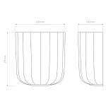 Veo Vägglampa Matt Nickel Veo Vägglampa Matt Nickel