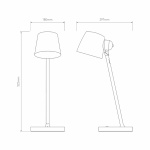 Imari Desk Bordslampa Matt Nickel Imari Desk Bordslampa Matt Nickel