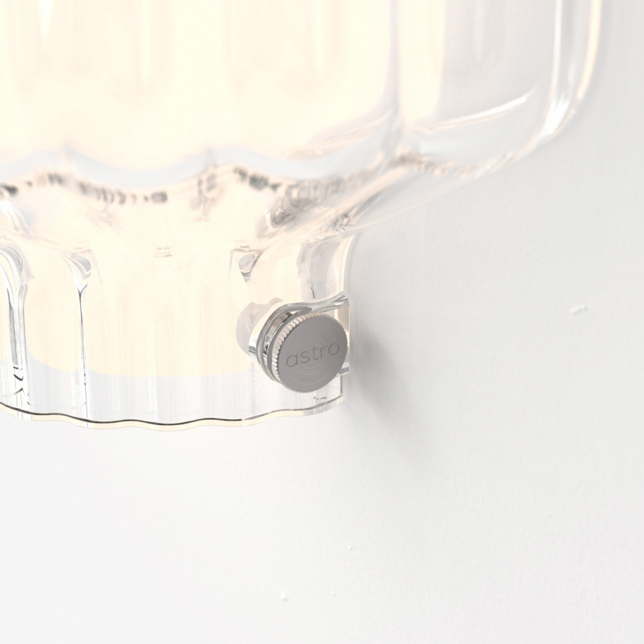 Toro Vägglampa Clear Glass