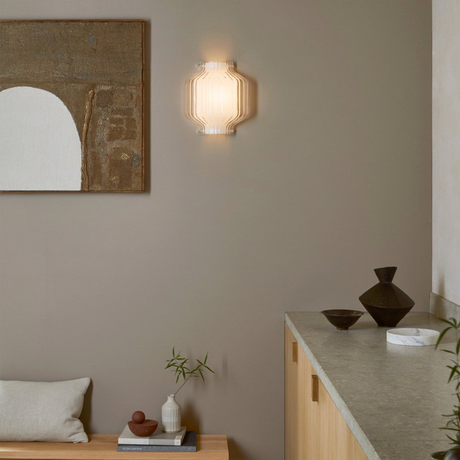 Toro Vägglampa Clear Glass