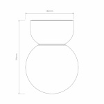 Lyra 140 Plafond Gloss Glaze White IP44 Lyra 140 Plafond Gloss Glaze White IP44