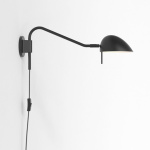 Serge Plug-In Vägglampa Matt Black Serge Plug-In Vägglampa Matt Black