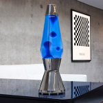Astro Lavalampa Originalet Silver Blue/Blue Astro Lavalampa Originalet Silver Blue/Blue