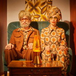 Astro Lavalampa Originalet Silver Blue/Green Astro Lavalampa Originalet Silver Blue/Green