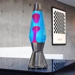 Astro Lavalampa Originalet Silver Blue/Pink Astro Lavalampa Originalet Silver Blue/Pink