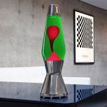 Astro Lavalampa Originalet Silver Green/Red Astro Lavalampa Originalet Silver Green/Red