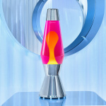 Astro Lavalampa Originalet Silver Pink/Yellow Astro Lavalampa Originalet Silver Pink/Yellow