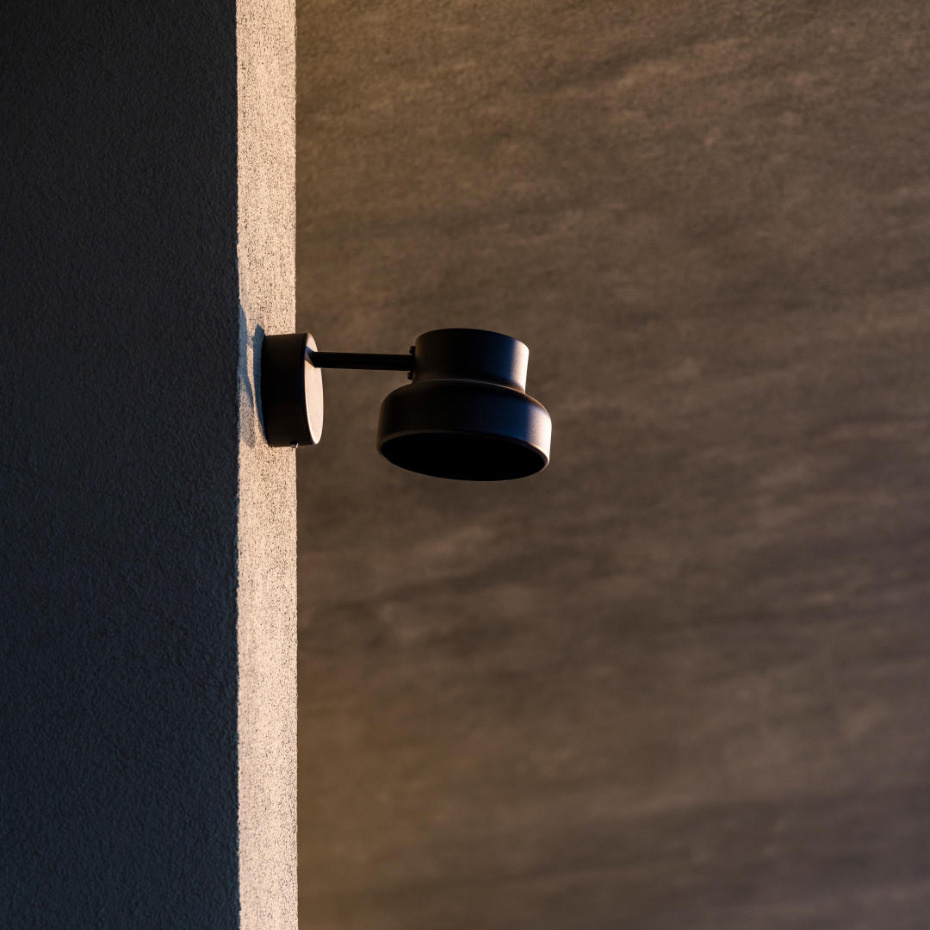 Bumling Mini Outdoor Vägglampa Svart