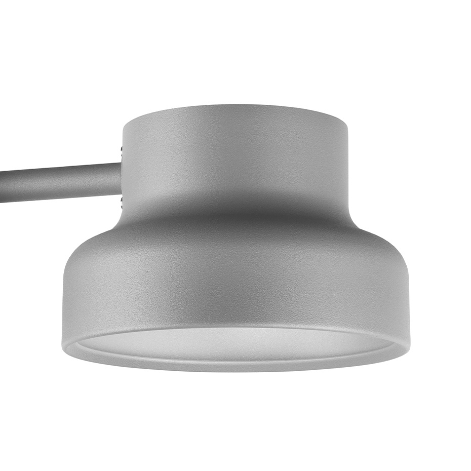 Bumling Mini Outdoor Vägglampa Aluminiumgrå