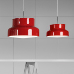 Bumling Pendel 40cm Röd Bumling Pendel 40cm Röd