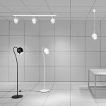 Ogle Golvlampa Vit Ogle Golvlampa Vit