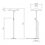 Hockey Golvlampa Vitlaserad Ask Hockey Golvlampa Vitlaserad Ask
