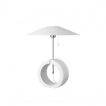 Bombus Bordslampa Vitlaserad Ask Bombus Bordslampa Vitlaserad Ask