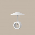 Bombus Bordslampa Small Vitlaserad Ask Bombus Bordslampa Small Vitlaserad Ask