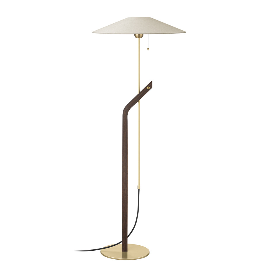 Hockey Golvlampa Rökt Ek