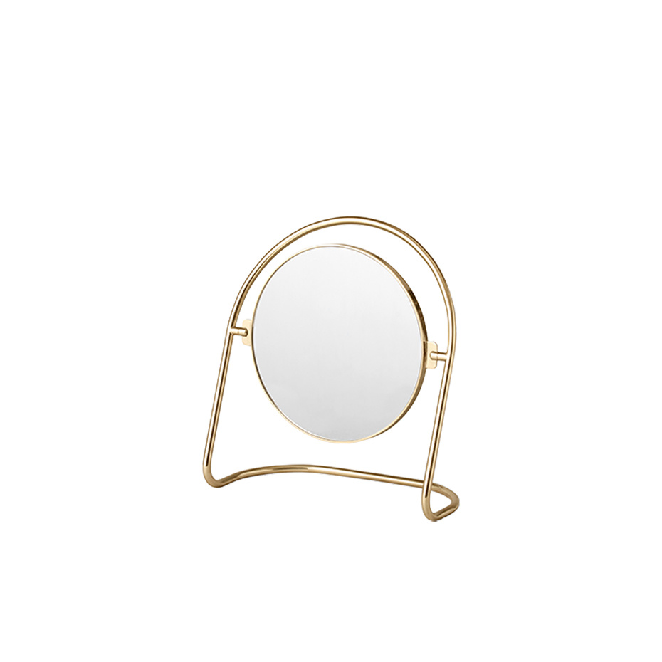 Nimbus Table Mirror Polished Brass