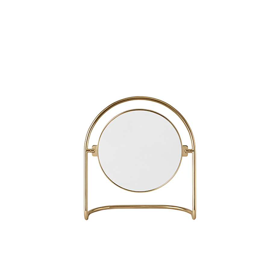 Nimbus Table Mirror Polished Brass