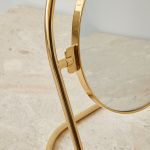 Nimbus Table Mirror Polished Brass Nimbus Table Mirror Polished Brass
