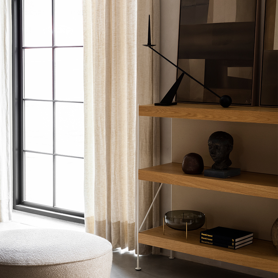 Interconnect Candle Holder Black