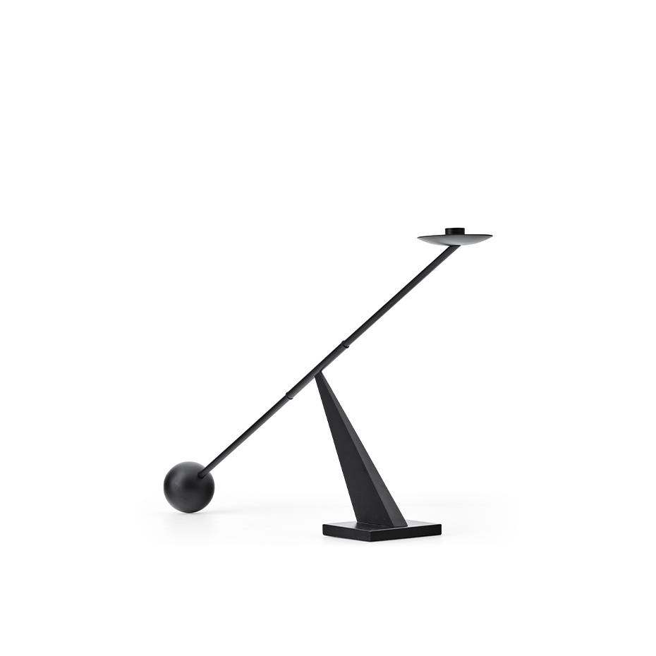 Interconnect Candle Holder Black