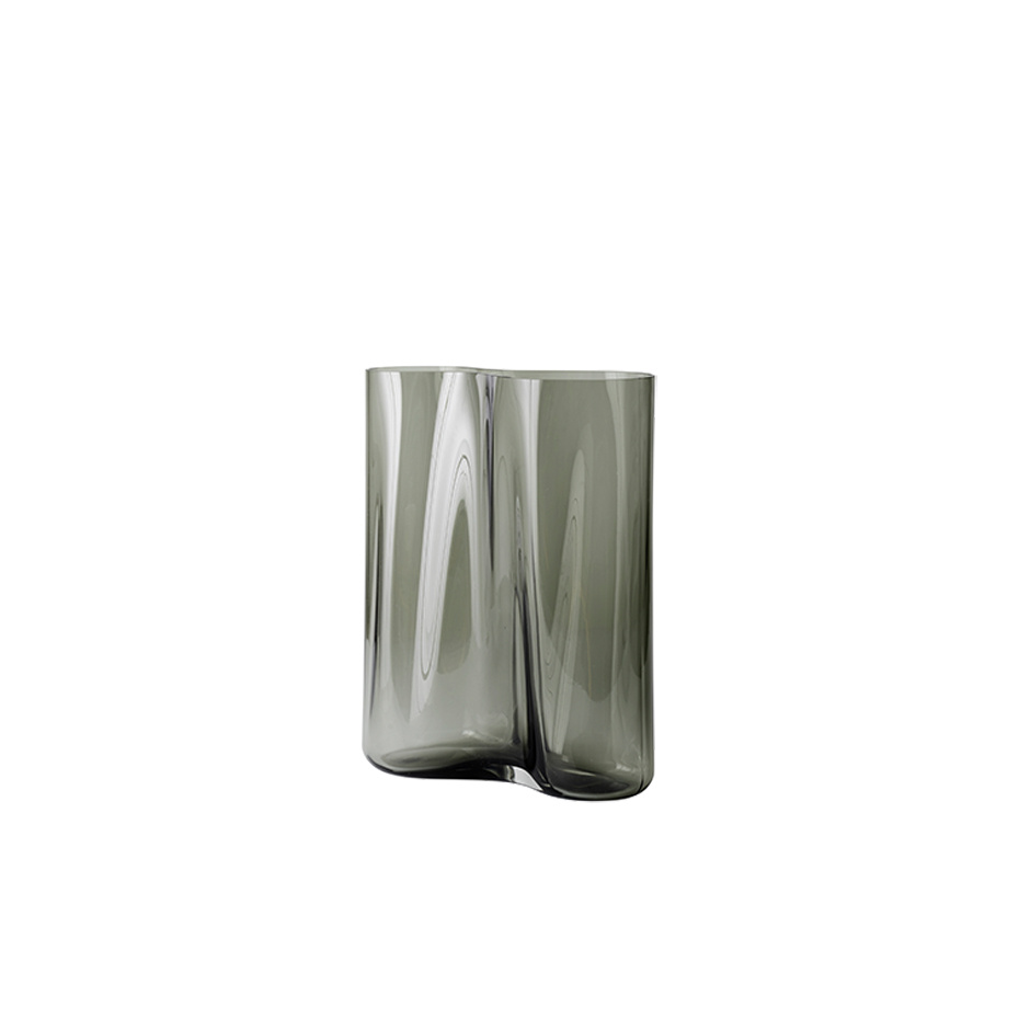 Aer Vase 33cm Smoke
