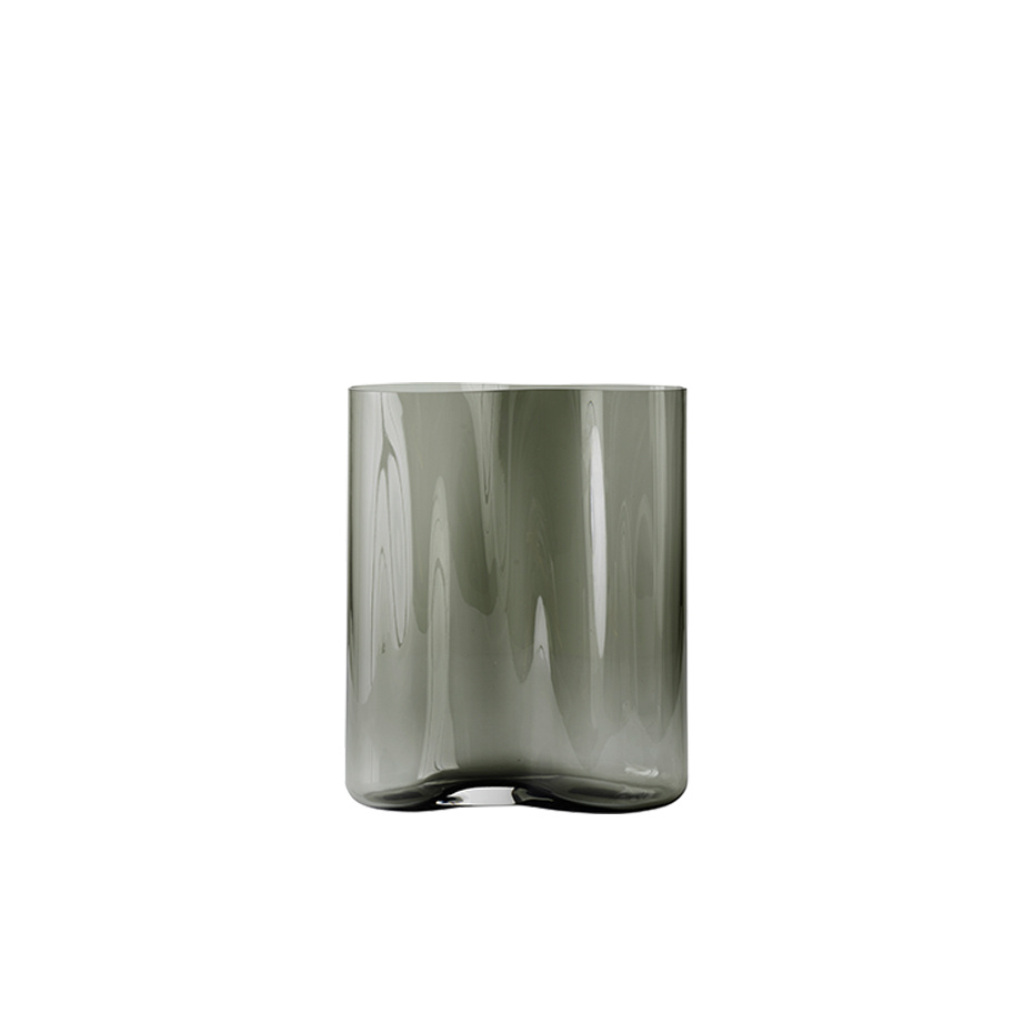 Aer Vase 33cm Smoke