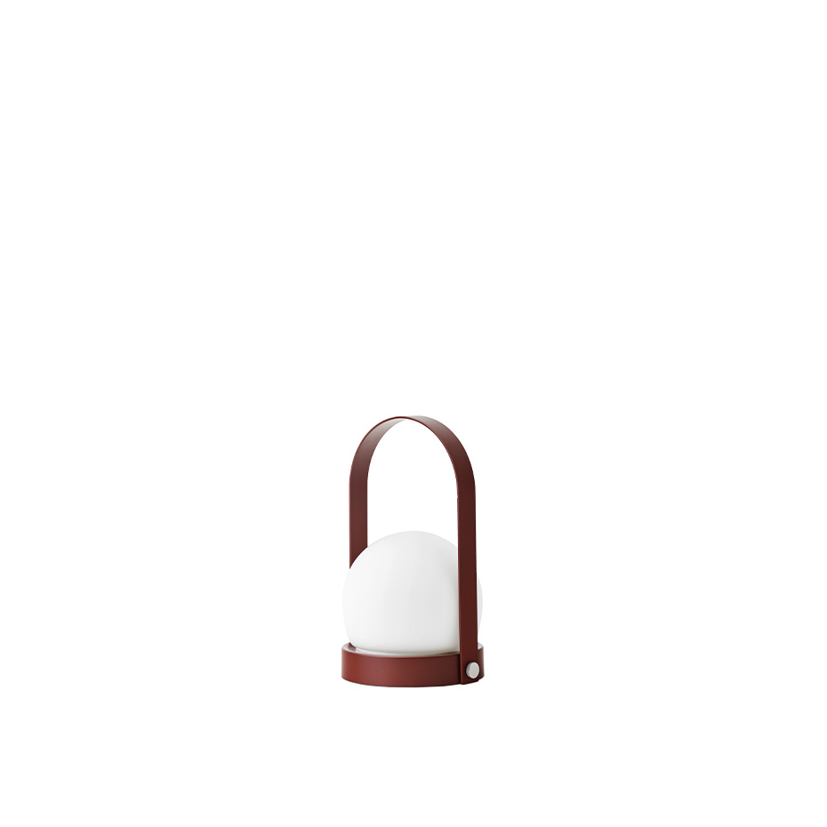Carrie Portable Bordslampa Burned Red IP44