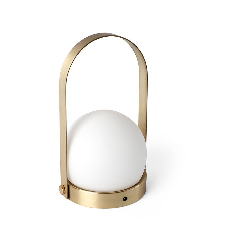 Carrie Portable Bordslampa Brushed Brass