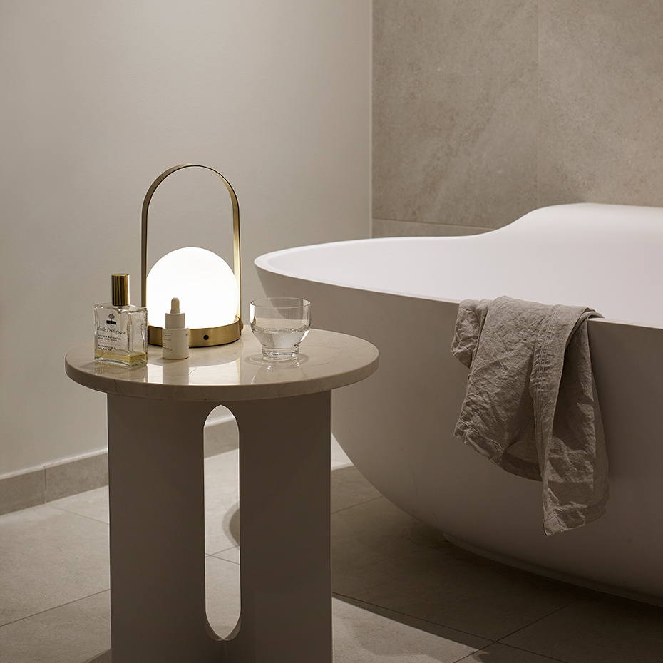 Carrie Portable Bordslampa Brushed Brass