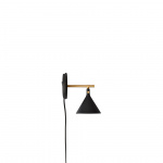 Cast Sconce Vägglampa Black With Diffuser Cast Sconce Vägglampa Black With Diffuser