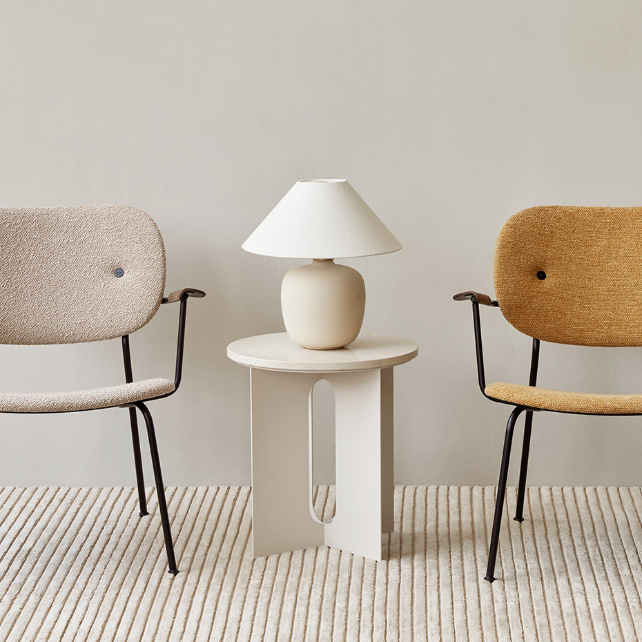 Torso Bordslampa 37 Sand/Off-White