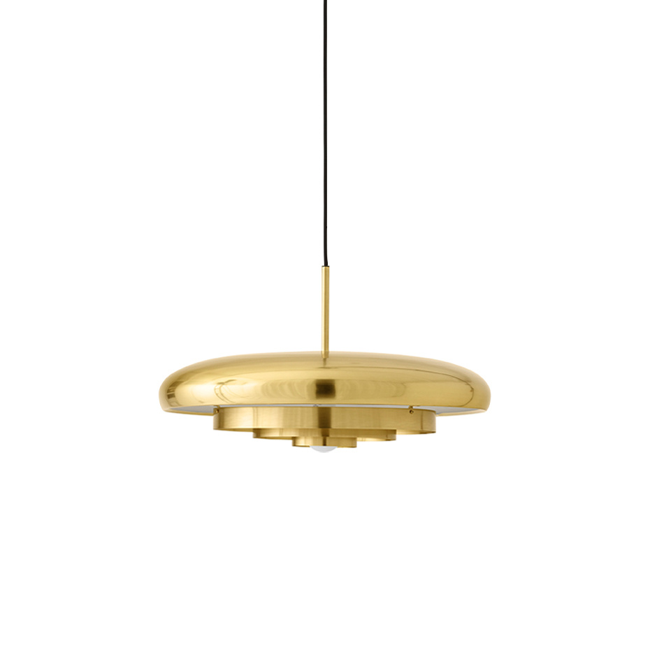 Resonant Pendel Polished Brass