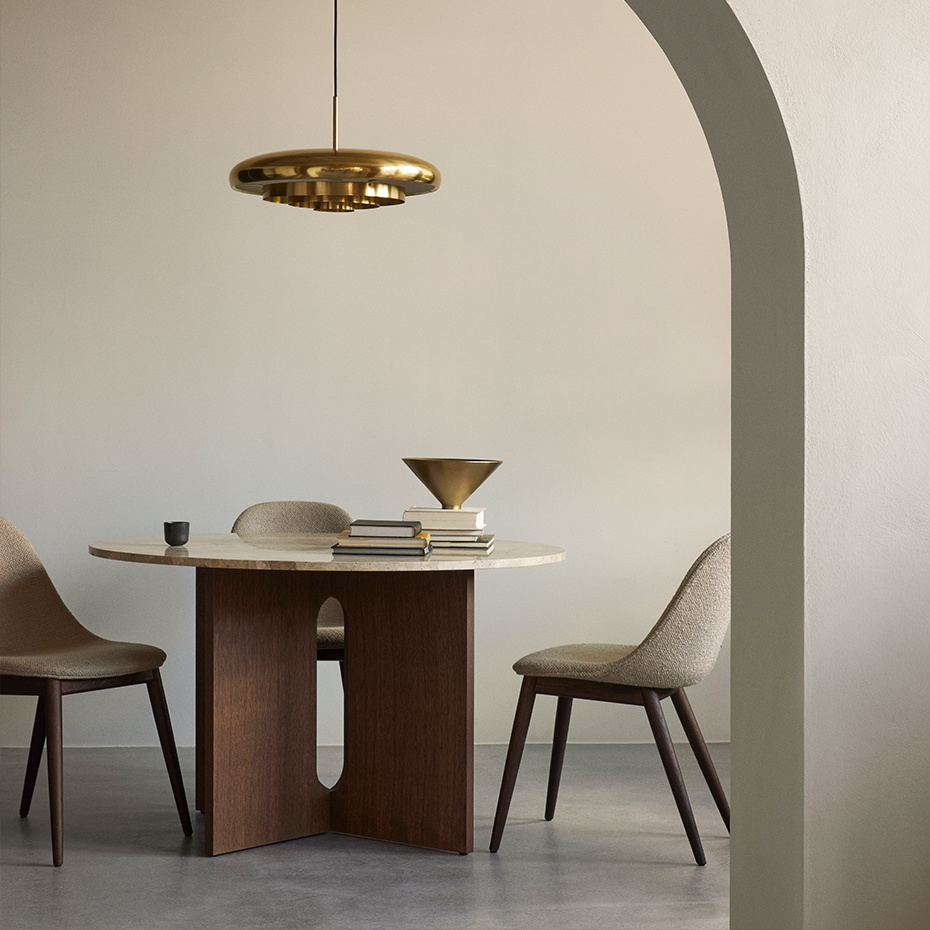 Resonant Pendel Polished Brass