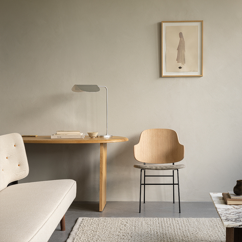 Wing Bordslampa Polished Aluminium